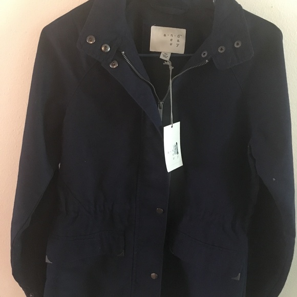 A New Day Navy Anorak Jacket - Picture 2 of 5